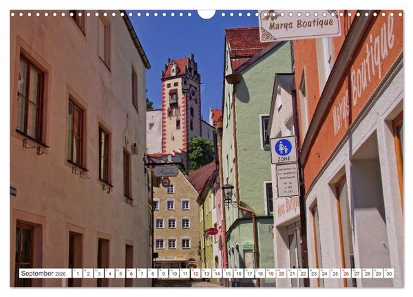 Produktbild: F&uuml;ssen im Allg&auml;u &ndash; Hier genie&szlig;t die Seele eine romantische Zeit (Wandkalender 2026 DIN A3 quer), CALVENDO Monatskalender