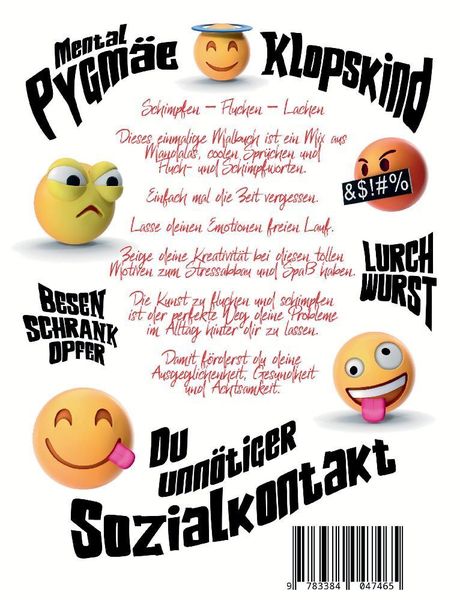 Produktbild: Malbuch f&uuml;r Erwachsene "OMG Dir droht die intellektuelle Insolvenz"!