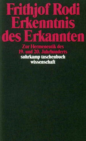Produktbild: Erkenntnis des Erkannten