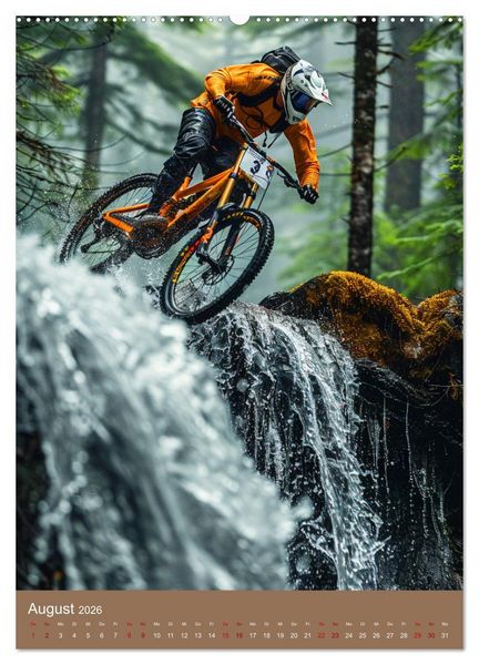 Produktbild: Freeride Adrenalin (hochwertiger Premium Wandkalender 2026 DIN A2 hoch), Kunstdruck in Hochglanz