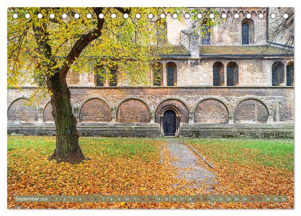Produktbild: Domstadt Naumburg, eine der sch&ouml;nsten St&auml;dte Mitteldeutschlands (Tischkalender 2026 DIN A5 quer), CALVENDO Monatskalender