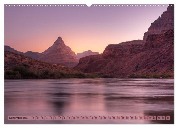 Produktbild: Colorado River Rafting im Grand Canyon (Wandkalender 2026 DIN A2 quer), CALVENDO Monatskalender