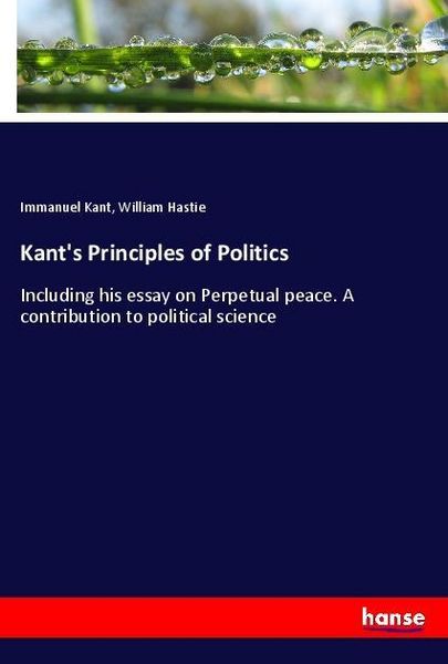 Produktbild: Kant's Principles of Politics