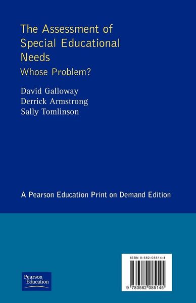 Produktbild: The Assessment of Special Educational Needs