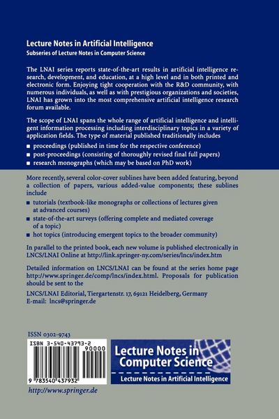 Produktbild: Advances in Learning Classifier Systems