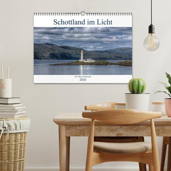 Produktbild: Schottland im Licht (Wandkalender 2026 DIN A3 quer), CALVENDO Monatskalender