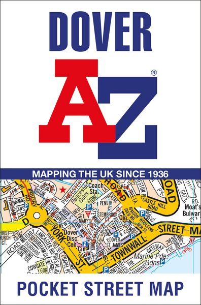 Produktbild: Dover A-Z Pocket Street Map
