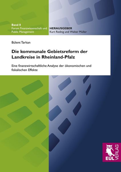 Produktbild: Die kommunale Gebietsreform der Landkreise in Rheinland-Pfalz