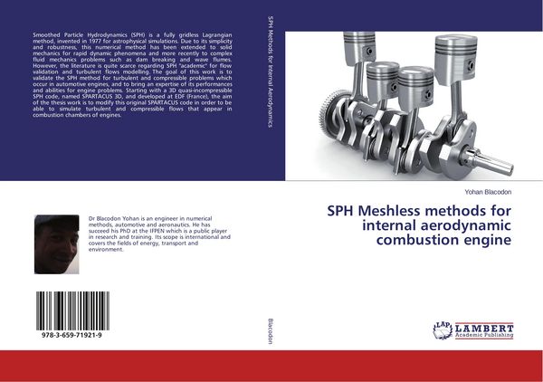 Produktbild: SPH Meshless methods for internal aerodynamic combustion engine