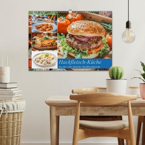 Produktbild: Hackfleisch-K&uuml;che (Wandkalender 2026 DIN A3 quer), CALVENDO Monatskalender