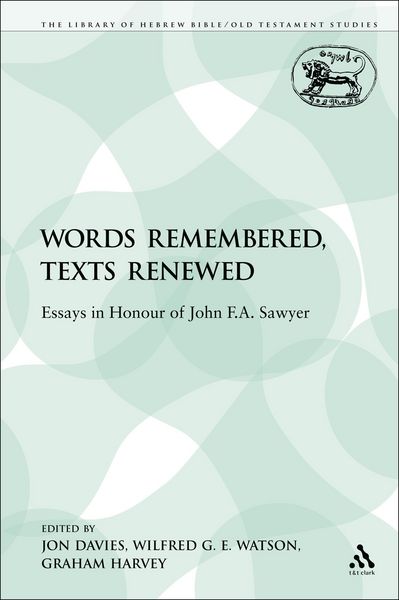 Produktbild: Words Remembered, Texts Renewed