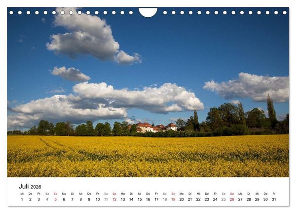 Produktbild: Fasanerie - sch&ouml;nstes Barockschloss Hessens (Wandkalender 2026 DIN A4 quer), CALVENDO Monatskalender
