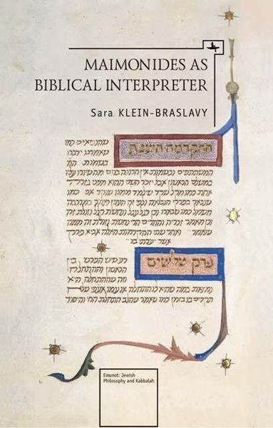 Produktbild: Maimonides as Biblical Interpreter