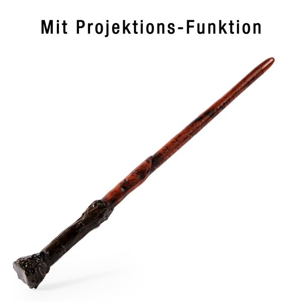 Produktbild: Wizarding World Harry Potter - Leuchtzauberstab von Harry Potter mit Patronus-Projektion, ca. 33 cm