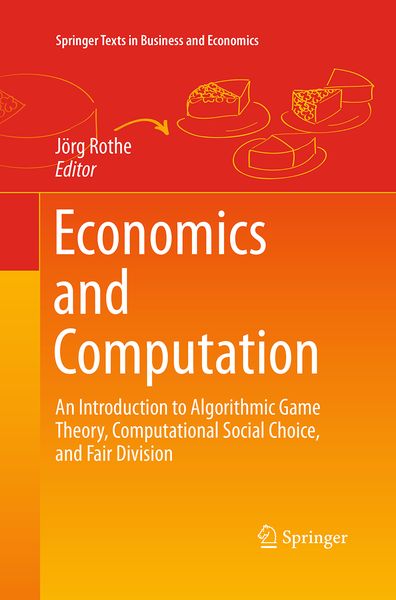 Produktbild: Economics and Computation