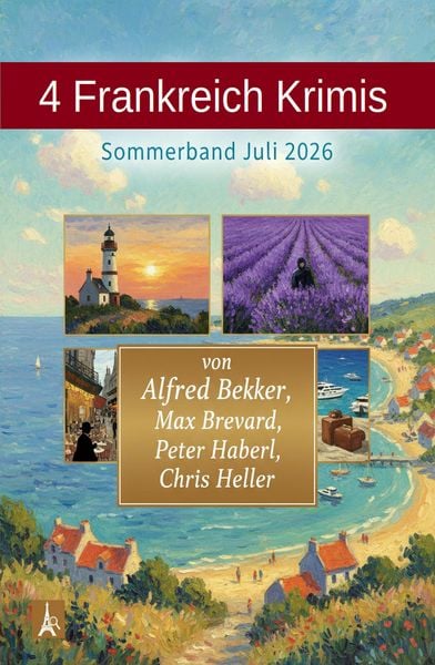 Produktbild: 4 Frankreich Krimis Sommerband Juli 2026