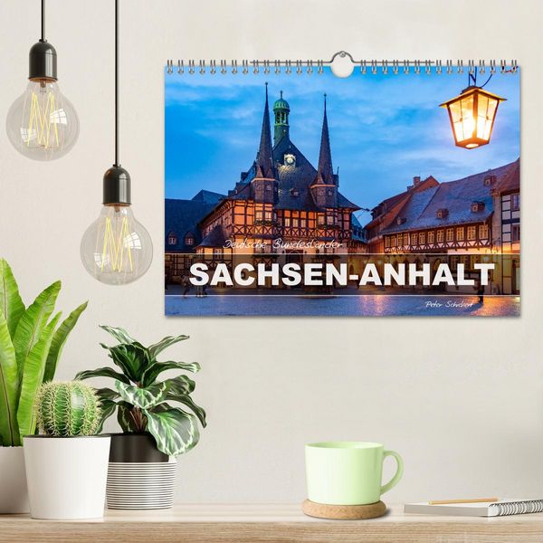 Produktbild: Deutsche Bundesl&auml;nder - Sachsen-Anhalt (Wandkalender 2026 DIN A4 quer), CALVENDO Monatskalender
