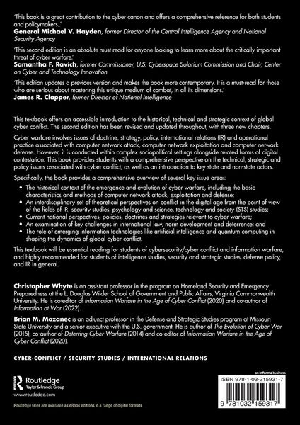 Produktbild: Understanding Cyber-Warfare