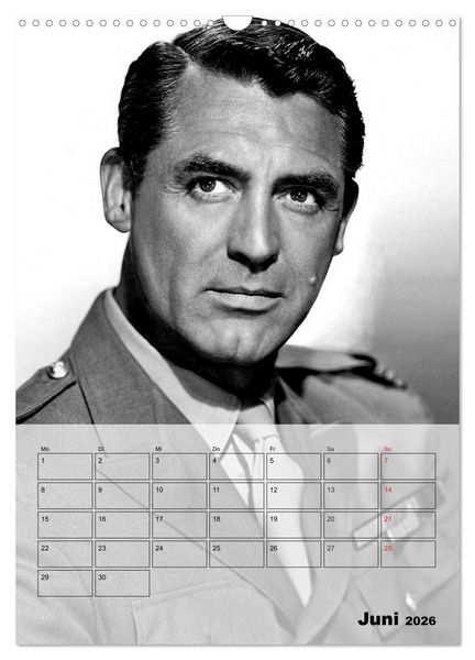 Produktbild: Filmstars - Legenden der goldenen Filmjahre (Wandkalender 2026 DIN A3 hoch), CALVENDO Monatskalender