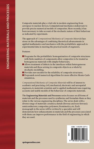 Produktbild: Computational Mechanics of Composite Materials