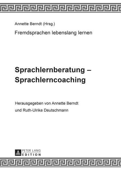 Produktbild: Sprachlernberatung &ndash; Sprachlerncoaching