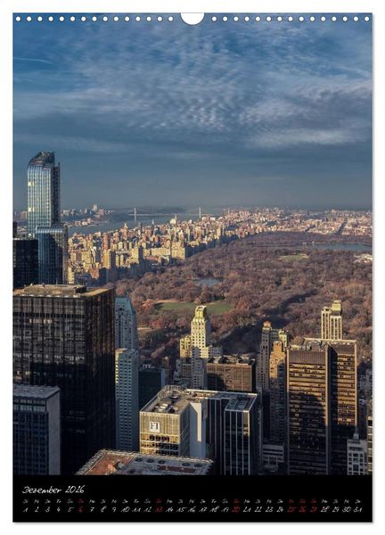 Produktbild: New York City (Wandkalender 2026 DIN A3 hoch), CALVENDO Monatskalender