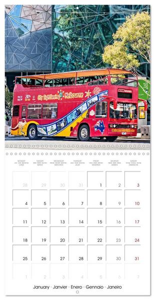 Produktbild: Melbourne - Australia's friendly metropolis (Wall Calendar 2027 12 &times; 12 Inch) CALVENDO 12 Month Wall Calendar