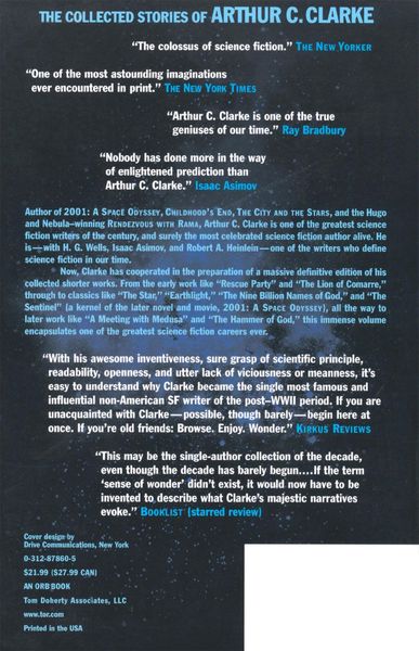 Produktbild: The Collected Stories of Arthur C. Clarke