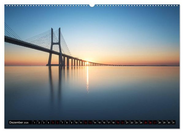 Produktbild: Portugal - Von Porto bis zur Algarve (Wandkalender 2026 DIN A2 quer), CALVENDO Monatskalender