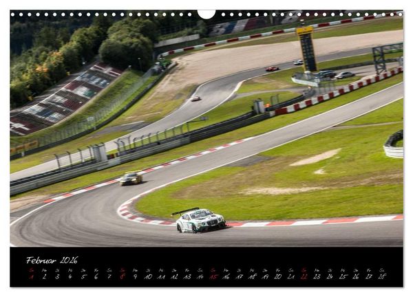 Produktbild: EMOTIONS ON THE GRID - Blancpain Endurance Series N&uuml;rburgring (Wandkalender 2026 DIN A3 quer), CALVENDO Monatskalender