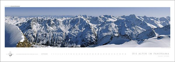 Produktbild: Die Alpen im Panorama