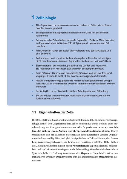 Produktbild: Klett Sicher im Abi Oberstufen-Wissen Biologie
