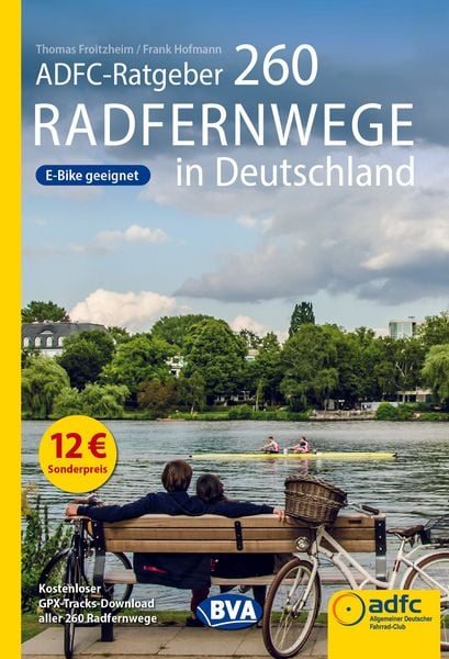 BVA ADFC-Ratgeber 260 Radfernwege in Deutschland, Taschenbuch von , Kompass-Karten, 978-3-99154-584-2