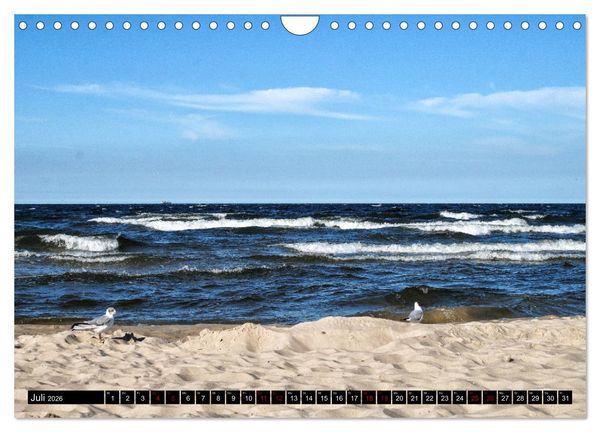Produktbild: Das idyllische Usedom (Wandkalender 2026 DIN A4 quer), CALVENDO Monatskalender