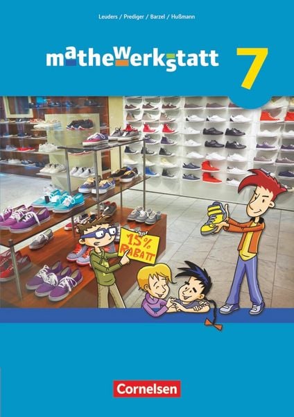 Produktbild: Mathewerkstatt 7. Schuljahr. Schülerbuch. Mittlerer Schulabschluss - Allgemeine Ausgabe