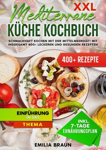 Produktbild: XXL Mediterrane K&uuml;che Kochbuch