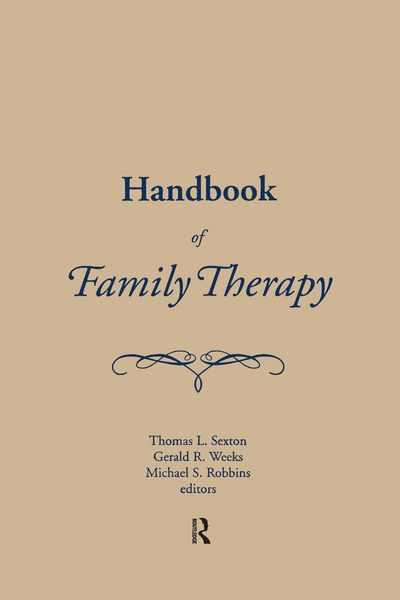 Produktbild: Handbook of Family Therapy
