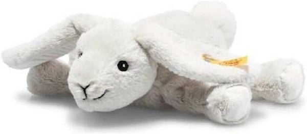 Produktbild: Steiff 242694 - Soft Cuddly Friends Floppy Hoppel Hase, hellgrau, 20 cm