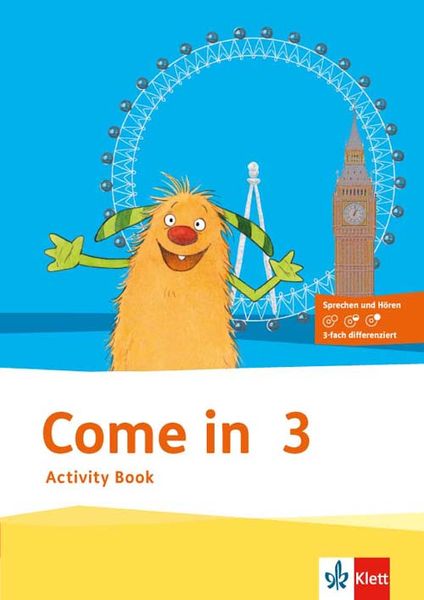 Produktbild: Come in. Activity Book mit Bild-/Wortkarten und Audio-CD  3. Schuljahr