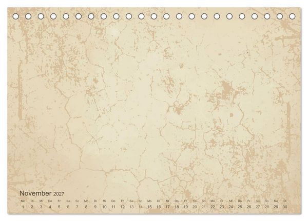 Produktbild: Vintage DIY Bastel-Kalender - Zum Selbstgestalten (Tischkalender 2027 DIN A5 quer), CALVENDO Monatskalender