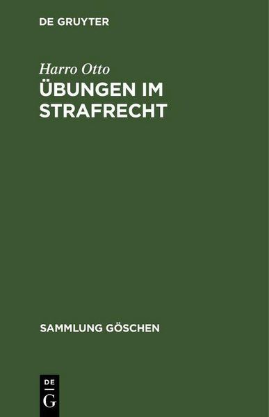 Produktbild: &Uuml;bungen im Strafrecht