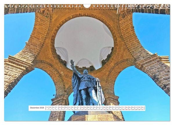 Produktbild: Bad Oeynhausen - Von Rinteln bis Porta Westfalica (Wandkalender 2026 DIN A3 quer), CALVENDO Monatskalender