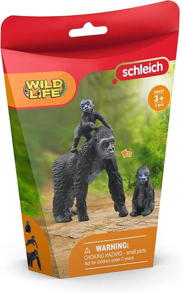 Produktbild: Schleich - Wild Life - Flachland Gorilla Familie