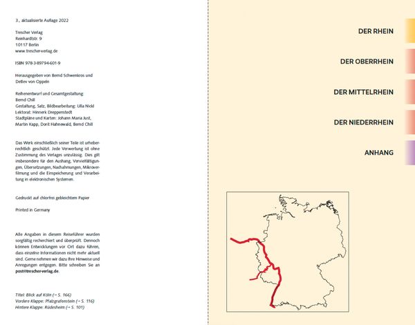 TRESCHER Reiseführer Flusskreuzfahrten Rhein