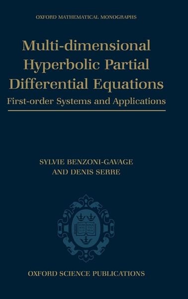 Produktbild: Multi-Dimensional Hyperbolic Partial Differential Equations