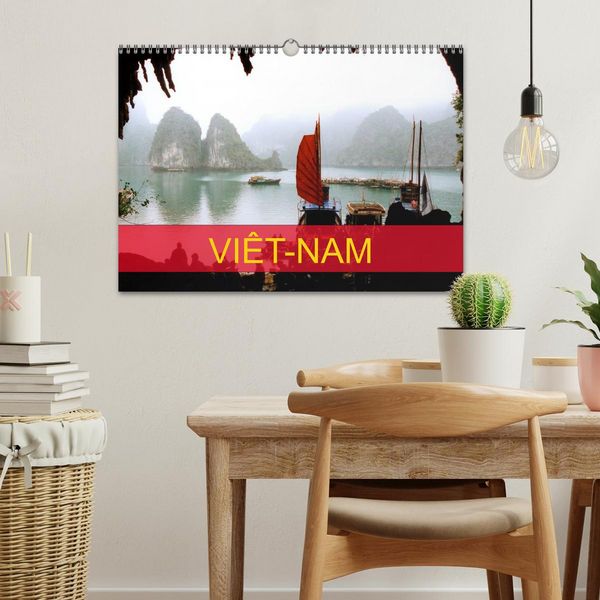Produktbild: Vi&ecirc;t-Nam (Calendrier mural 2026 DIN A3 vertical), CALVENDO calendrier mensuel
