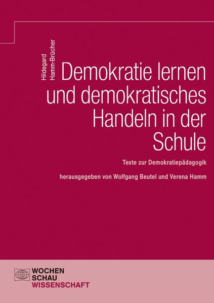 Produktbild: Demokratie Lernen und demokratisches Handeln in der Schule