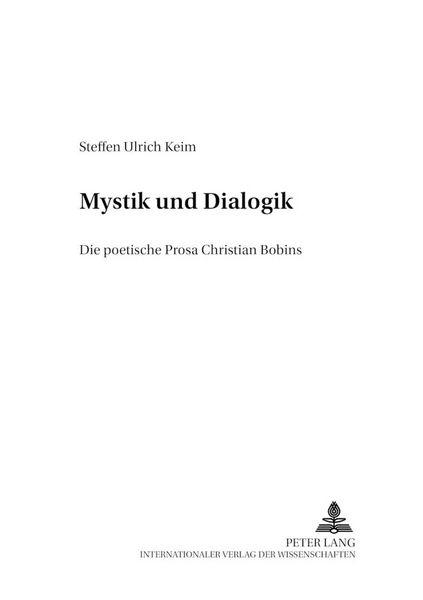 Produktbild: Zwischen Mystik und Dialogik