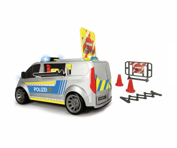 Produktbild: DICKIE TOYS Ford Transit Polizei mit Licht und Sound 28cm