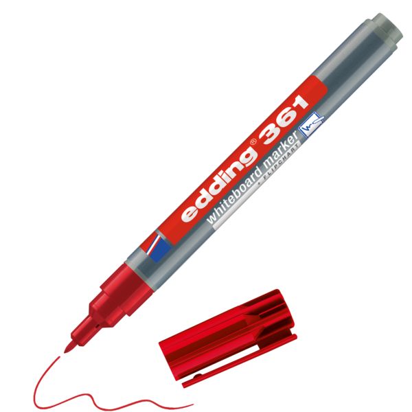 Produktbild: edding 361 Whiteboardmarker rot